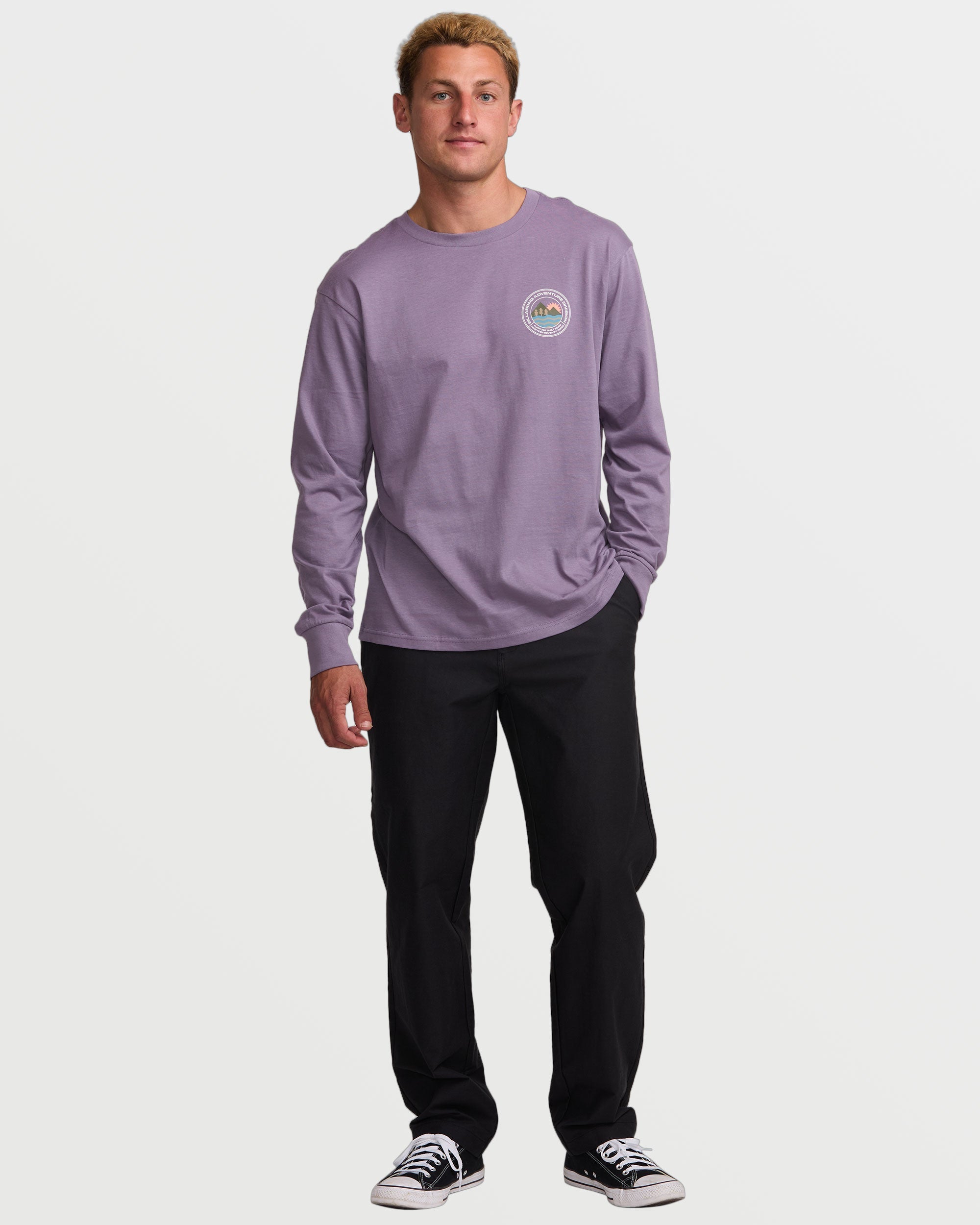 Rockies A/Div Long Sleeve Tee - Lavender - Image 5