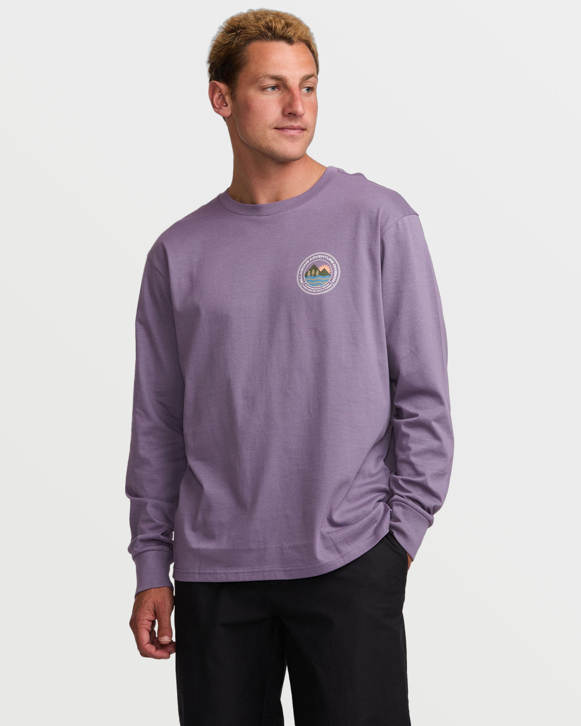 Rockies A/Div Long Sleeve Tee - Lavender - Image 2