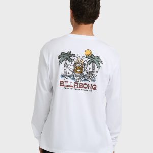 Under The Sun Regular Long Sleeve T-Shirt - White