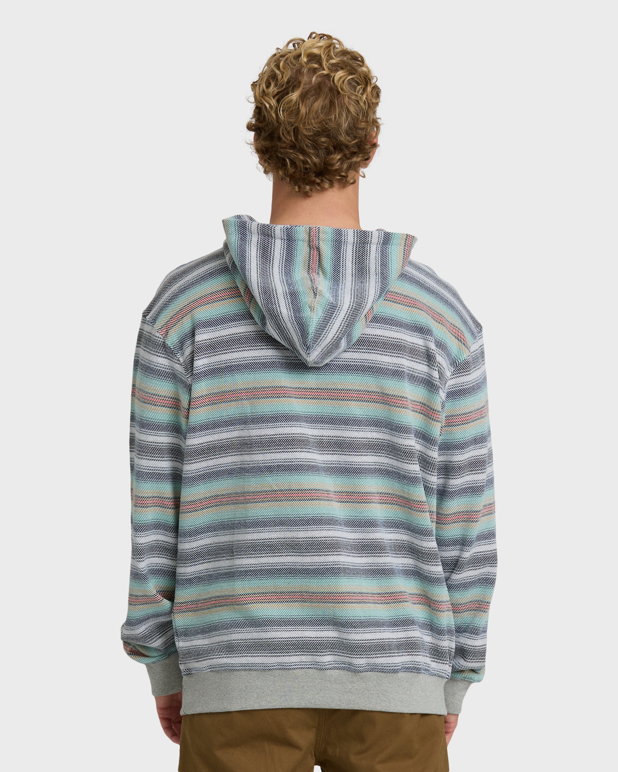 Rancho Pullover YD Pullover Hoodie - Heather Gray - Image 2