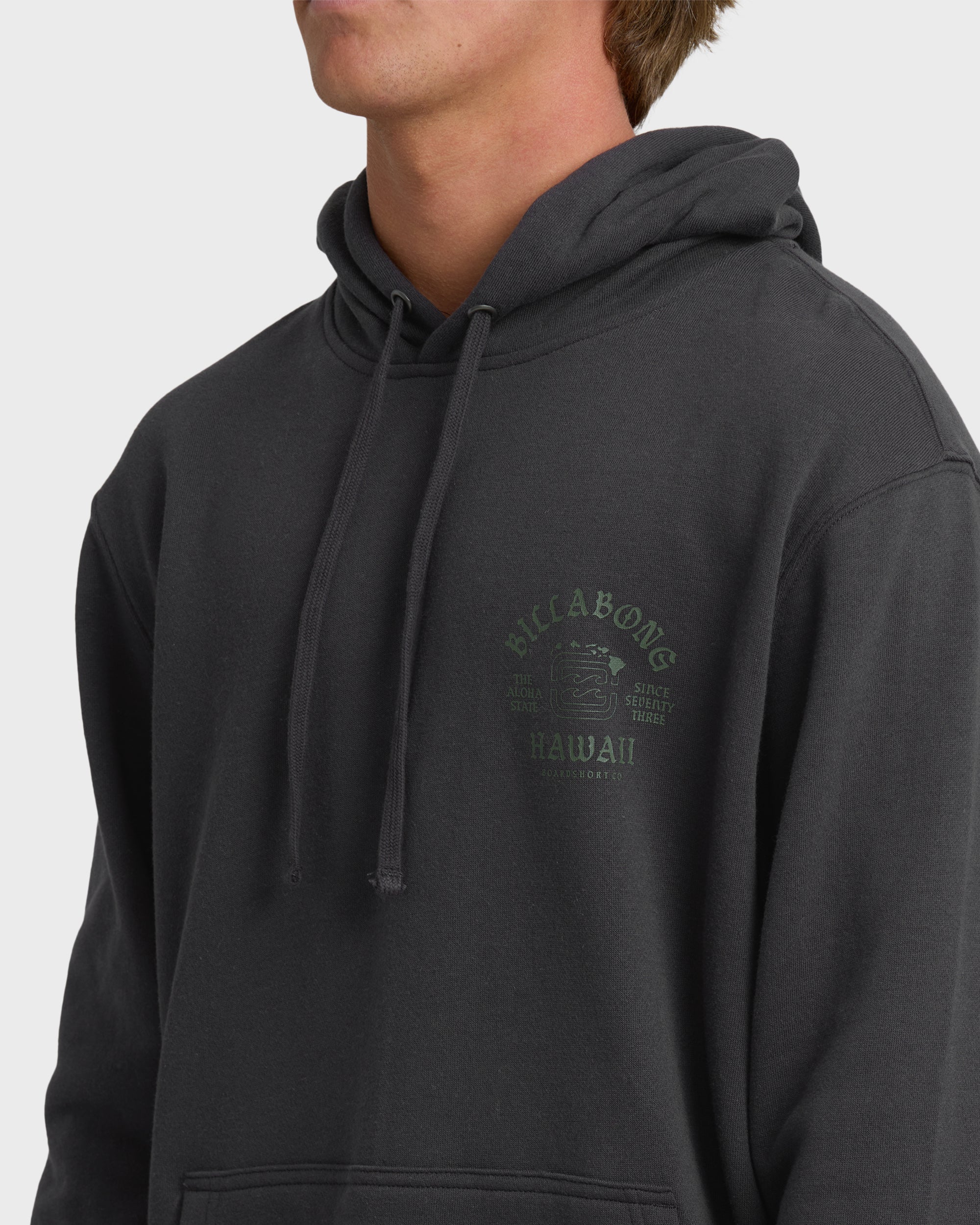 Island Chain Hawaii Pullover Hoodie - Black - Image 5