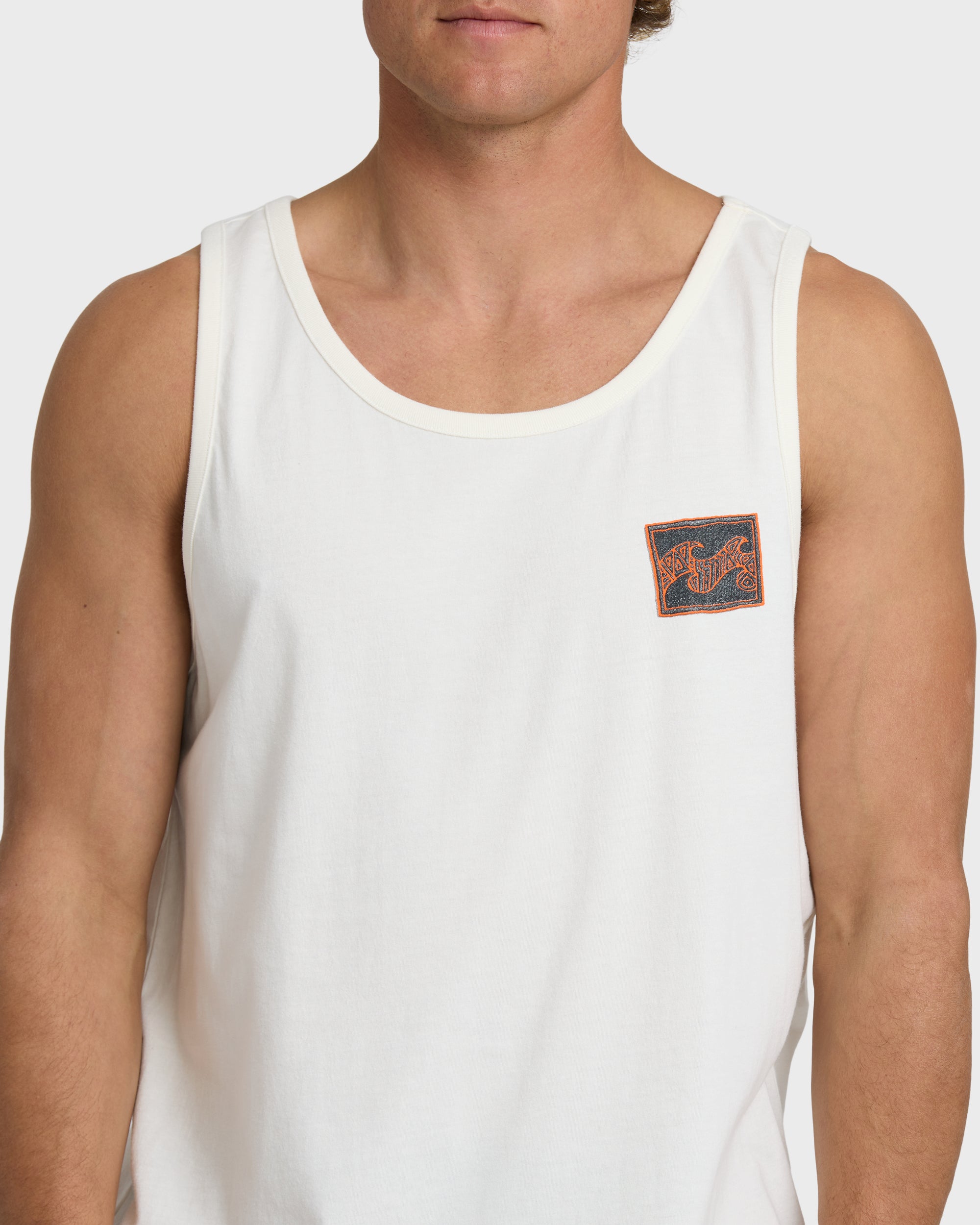 Crayon Wave Tank - Off White - Image 5