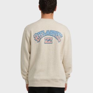 Short Sands Crewneck Sweatshirt - Bone Heather