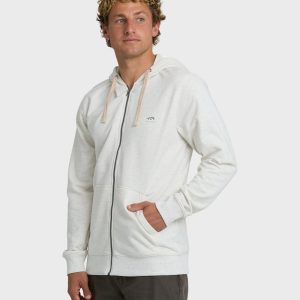 All Day Zip Sweatshirt - Light Gray Heather