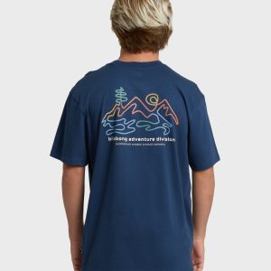 Range Adiv Premium Short Sleeve T-Shirt - Dark Blue