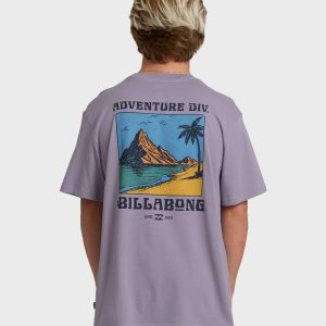 Post Cards Adiv Premium Short Sleeve T-Shirt - Purple Ash
