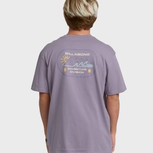 Andes Adiv Premium Short Sleeve T-Shirt - Purple Ash