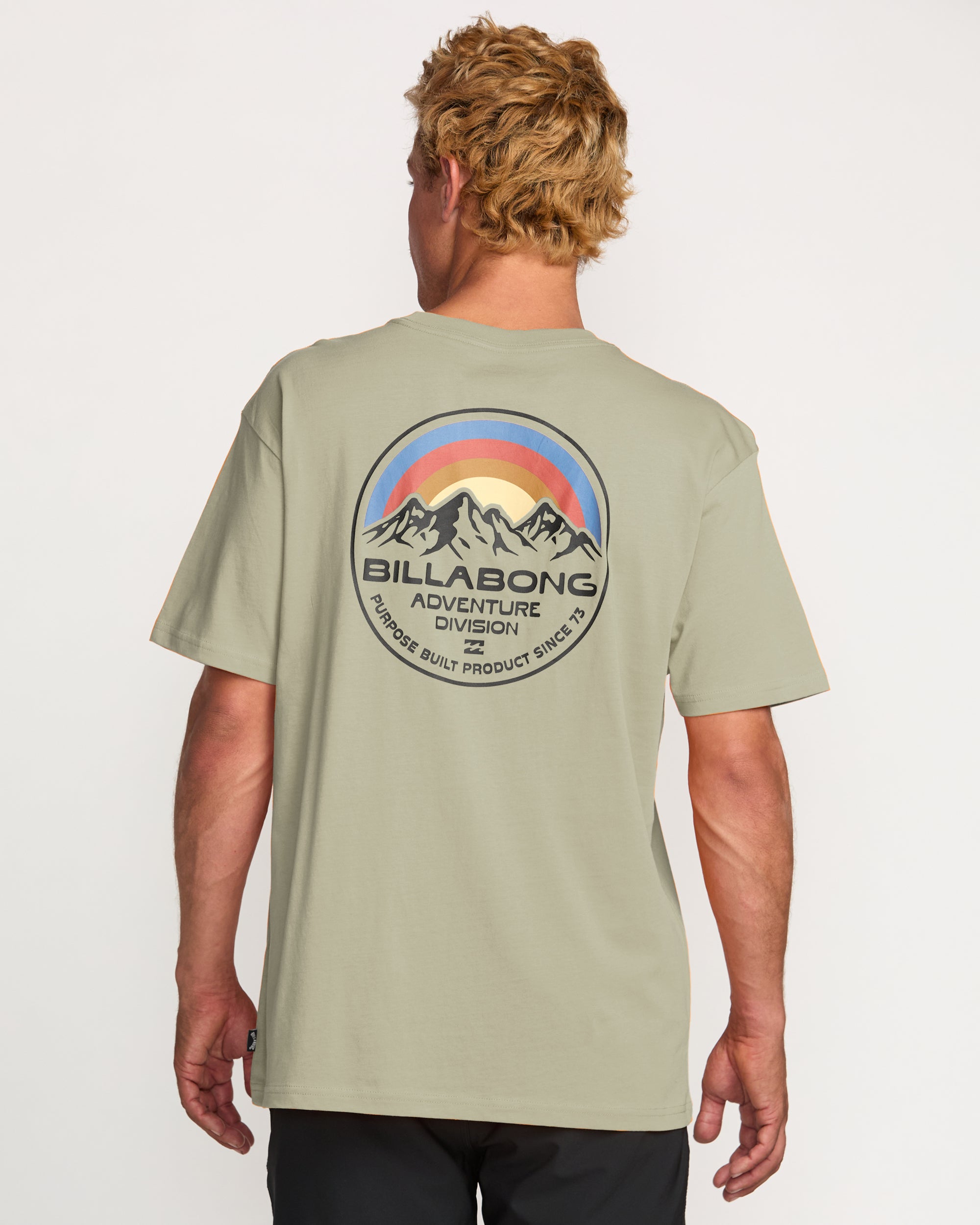 Rockies A/Div Short Sleeve T-Shirt - Sage Heather - Image 2