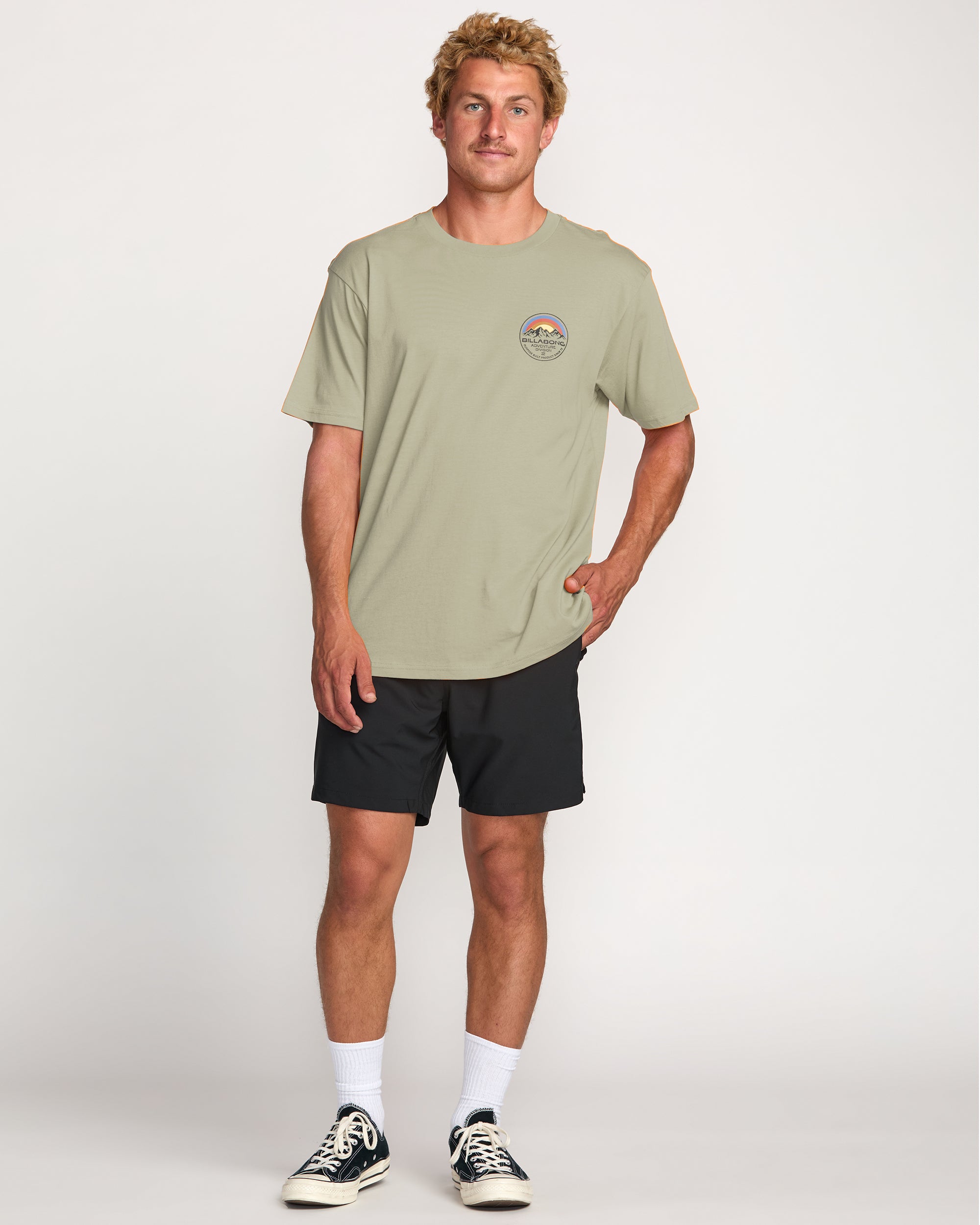 Rockies A/Div Short Sleeve T-Shirt - Sage Heather - Image 4