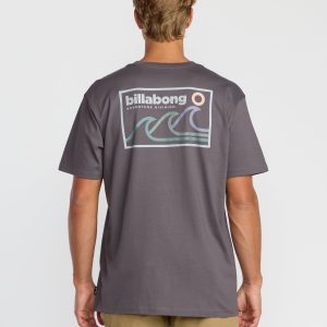 Range A/Div Short Sleeve T-Shirt - Grey Violet