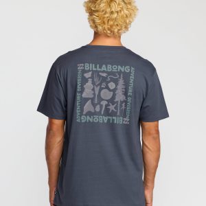 Trail A/Div Short Sleeve T-Shirt - Midnight Blue