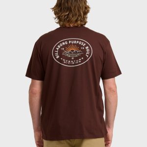A/Div Sierras Short Sleeve T-Shirt - Wine