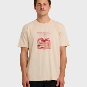 A/Div Up The Point Short Sleeve T-Shirt - Chino