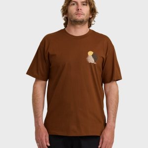 Canyons Regular Short Sleeve T-Shirt - Rust