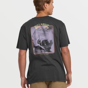 Hack Premium Wave Wash Short Sleeve Tee - Washed Black