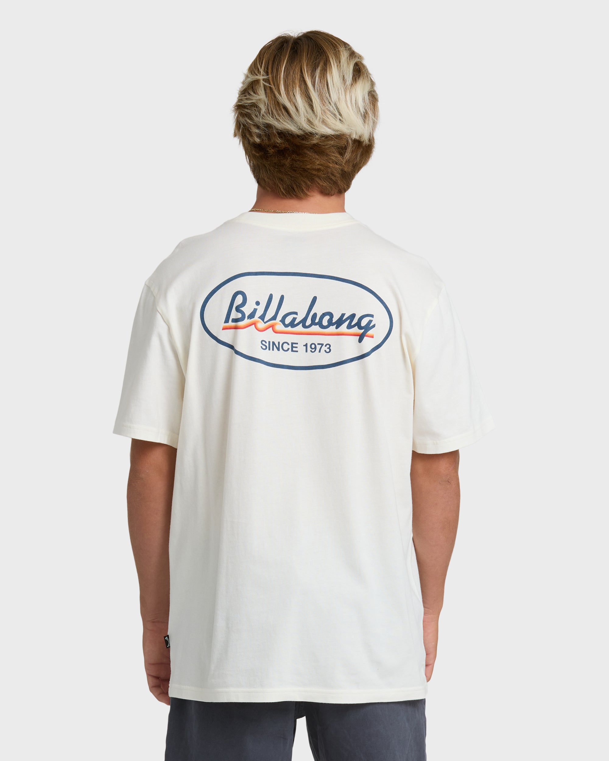Runner Premium Short Sleeve T-Shirt - Off White - Image 2