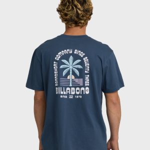 Portal Premium Short Sleeve T-Shirt - Dark Denim