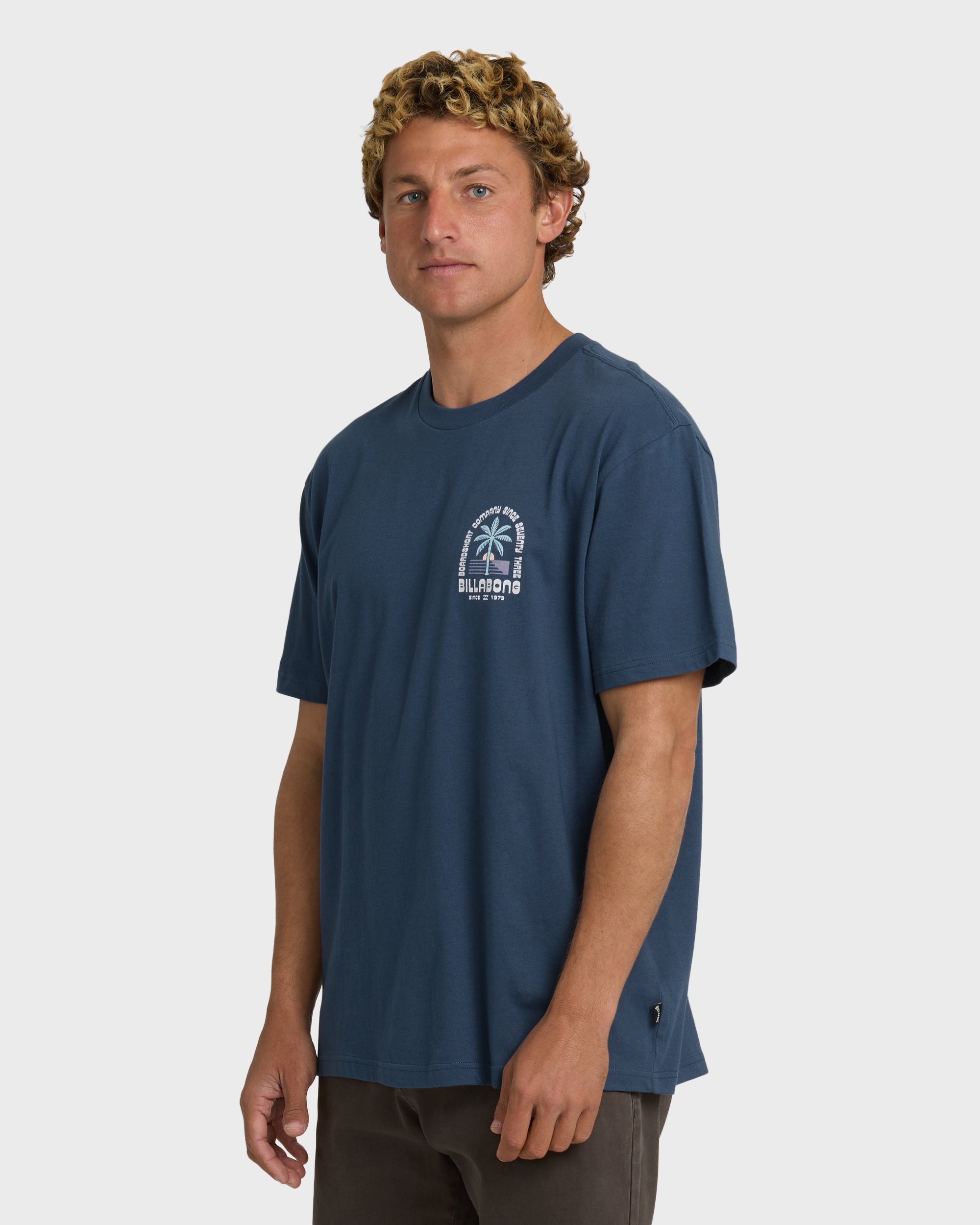 Portal Premium Short Sleeve T-Shirt - Dark Denim - Image 3