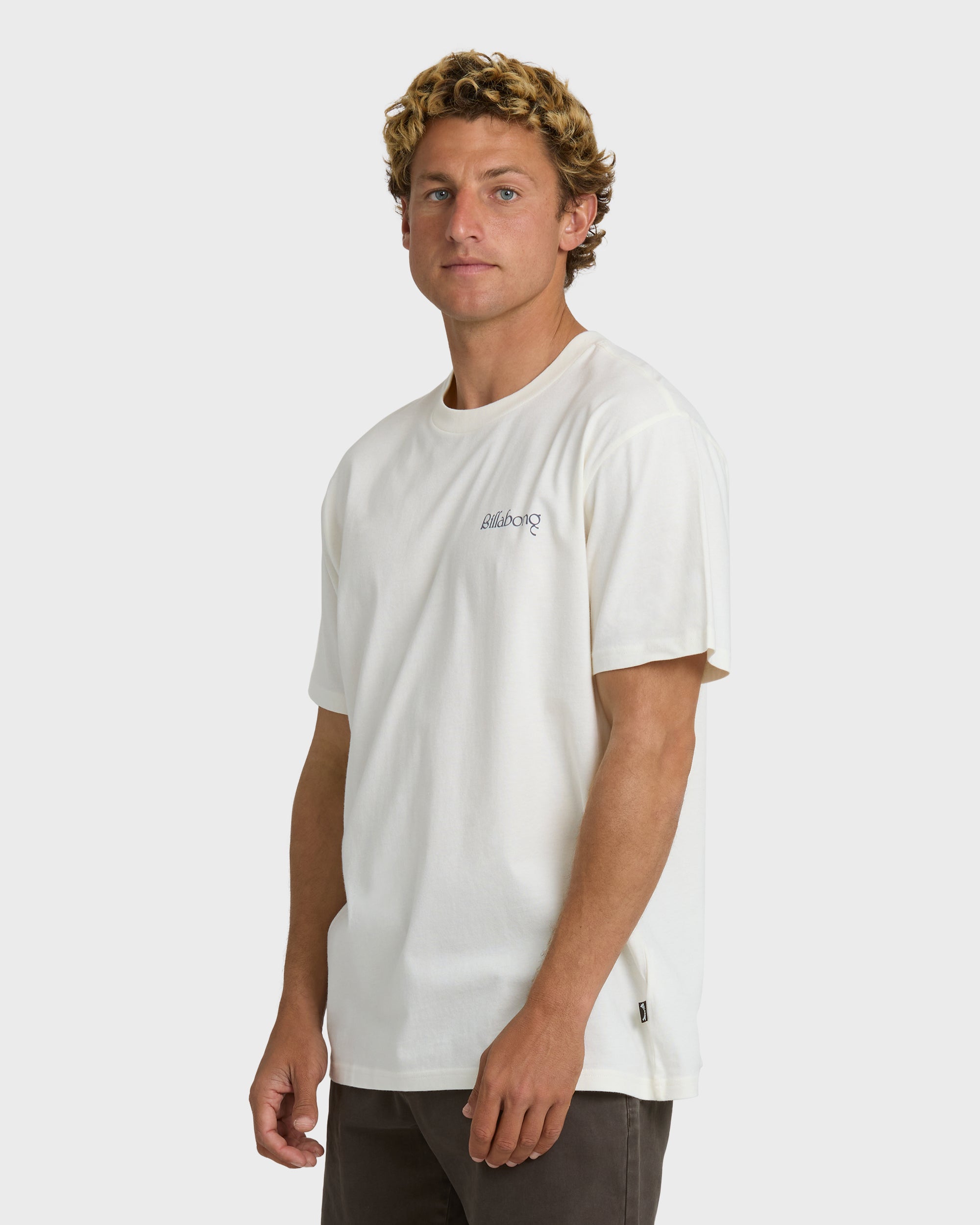L.a.g.o. Premium Short Sleeve T-Shirt - Off White - Image 3