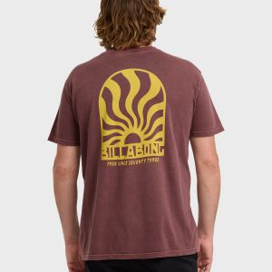 Sun Rays Premium Ww Short Sleeve T-Shirt - Plum