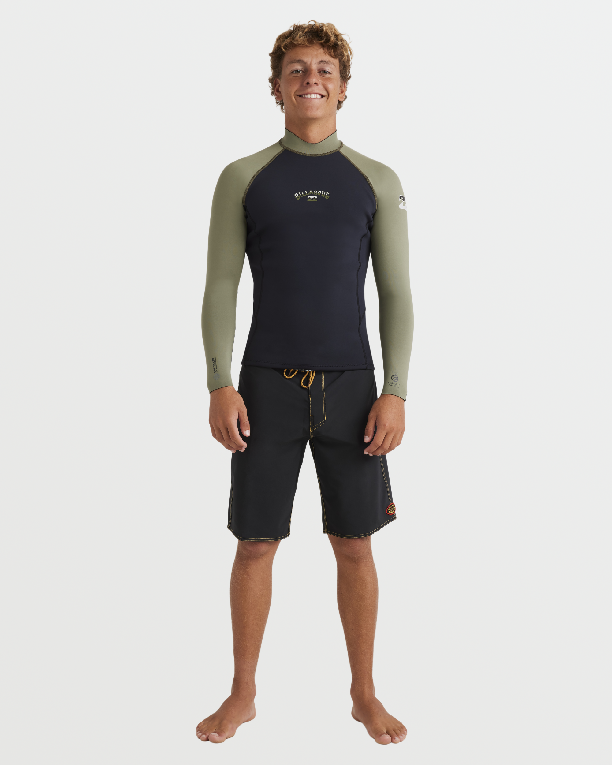 1mm Absolute Natural Long Sleeve Jacket - Military - Image 7