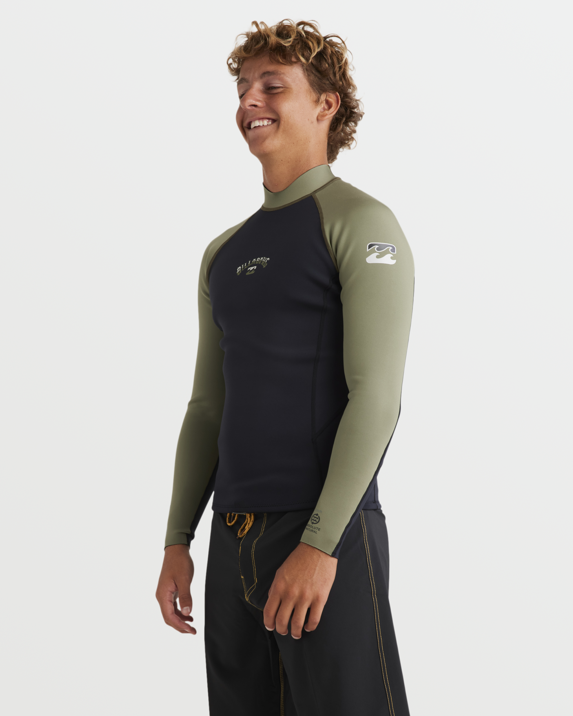 1mm Absolute Natural Long Sleeve Jacket - Military - Image 9