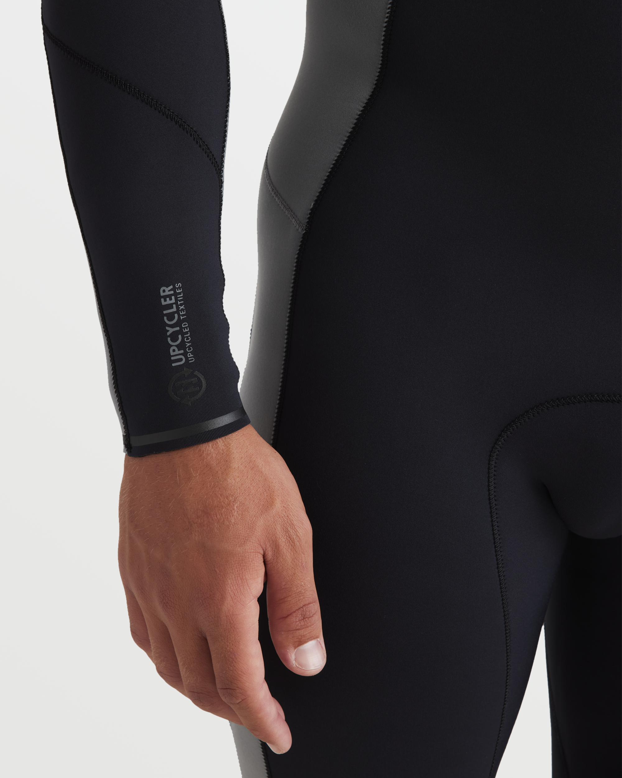 3/2mm Absolute Natural Back Zip Fullsuit - Alloy - Image 5