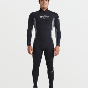 3/2mm Absolute Natural Back Zip Fullsuit - Alloy