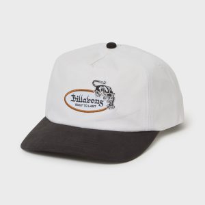 Breakdown Snapback Hat - Black/White