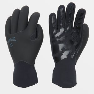 3mm Furnace Upcycler GBS 5 Finger Wetsuit Gloves - Black