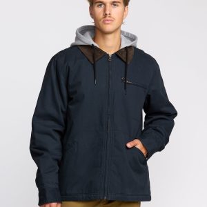 A/Div Barlow Hooded Jacket - Navy