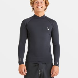 1/1mm Absolute Natural Upcycler Flatlock Back Zip Wetsuit Jacket - Black