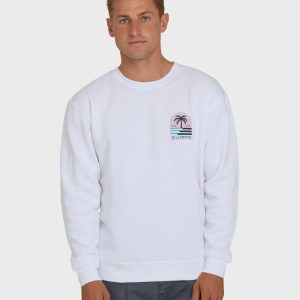Portal Crewneck Sweatshirt - White