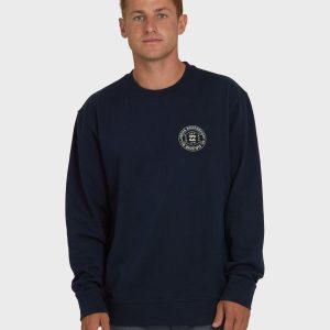 Rotation Crewneck Sweatshirt - Dark Navy