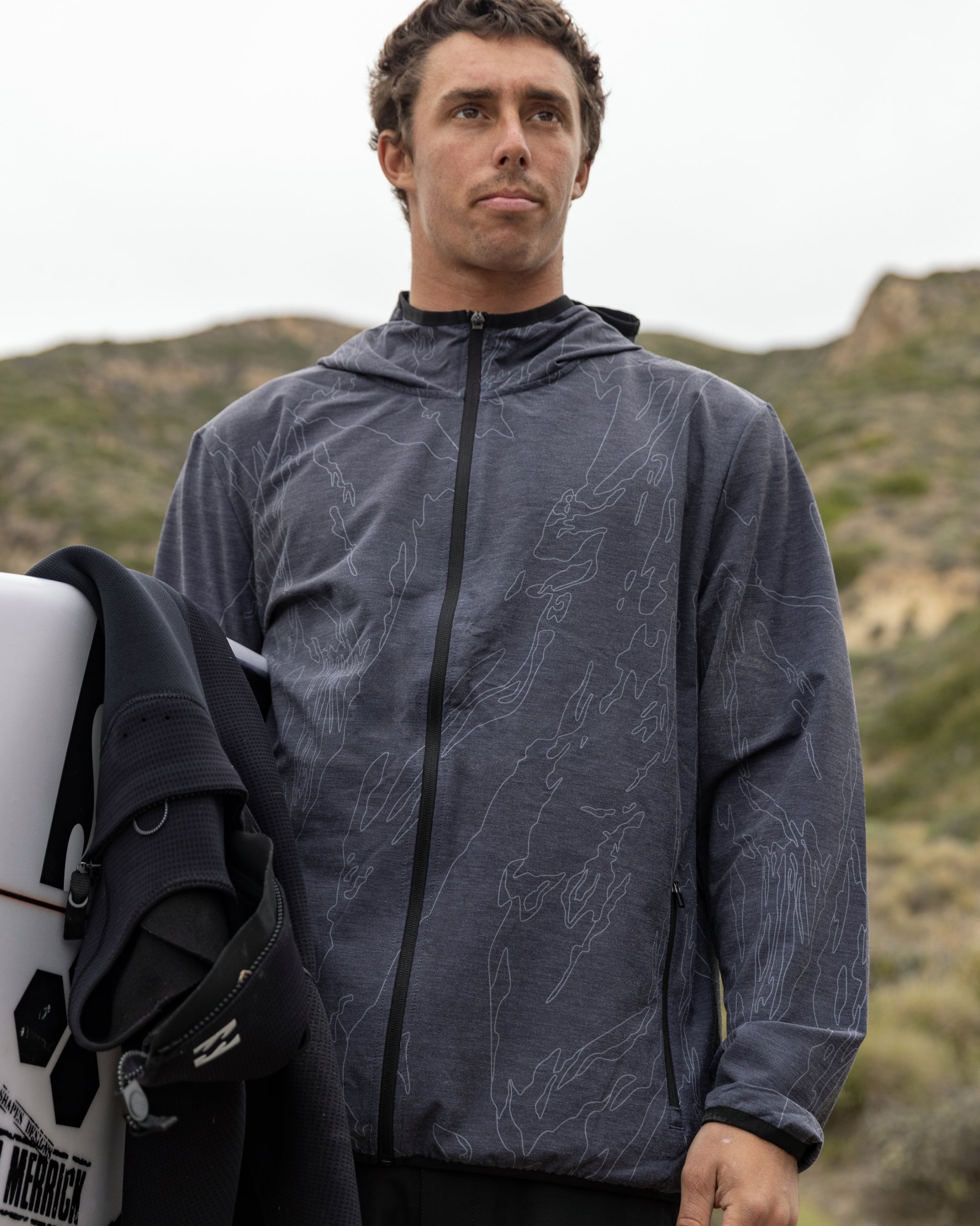Transit Stretch Shell Jacket - Black Camo