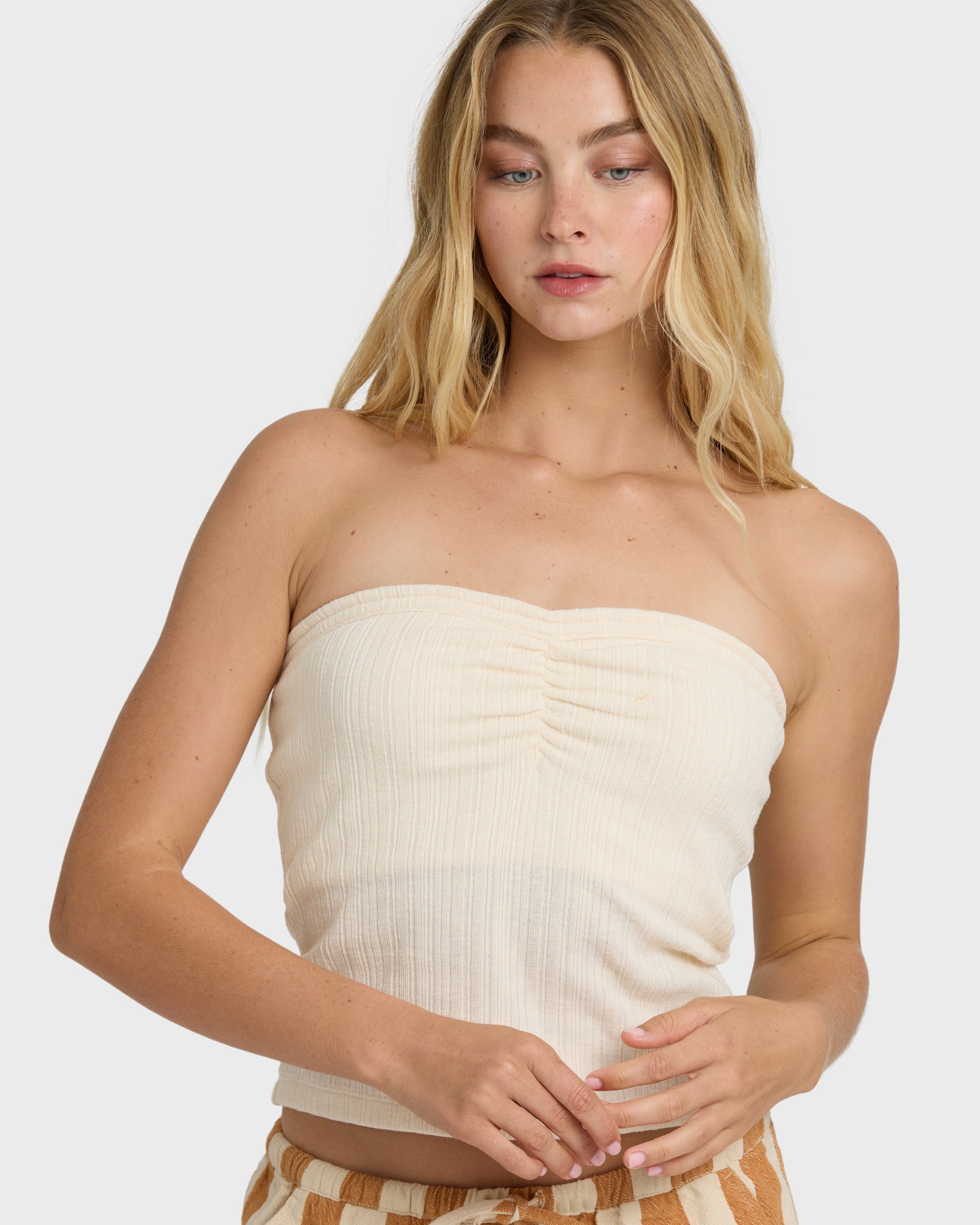 Talley Tube Top - White Cap - Image 2