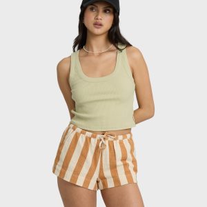 Low Tide Shorts - Caramel Cafe