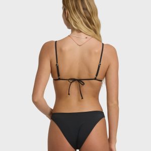 Sol Searcher Hike Medium Bikini Bottoms - Black Pebble