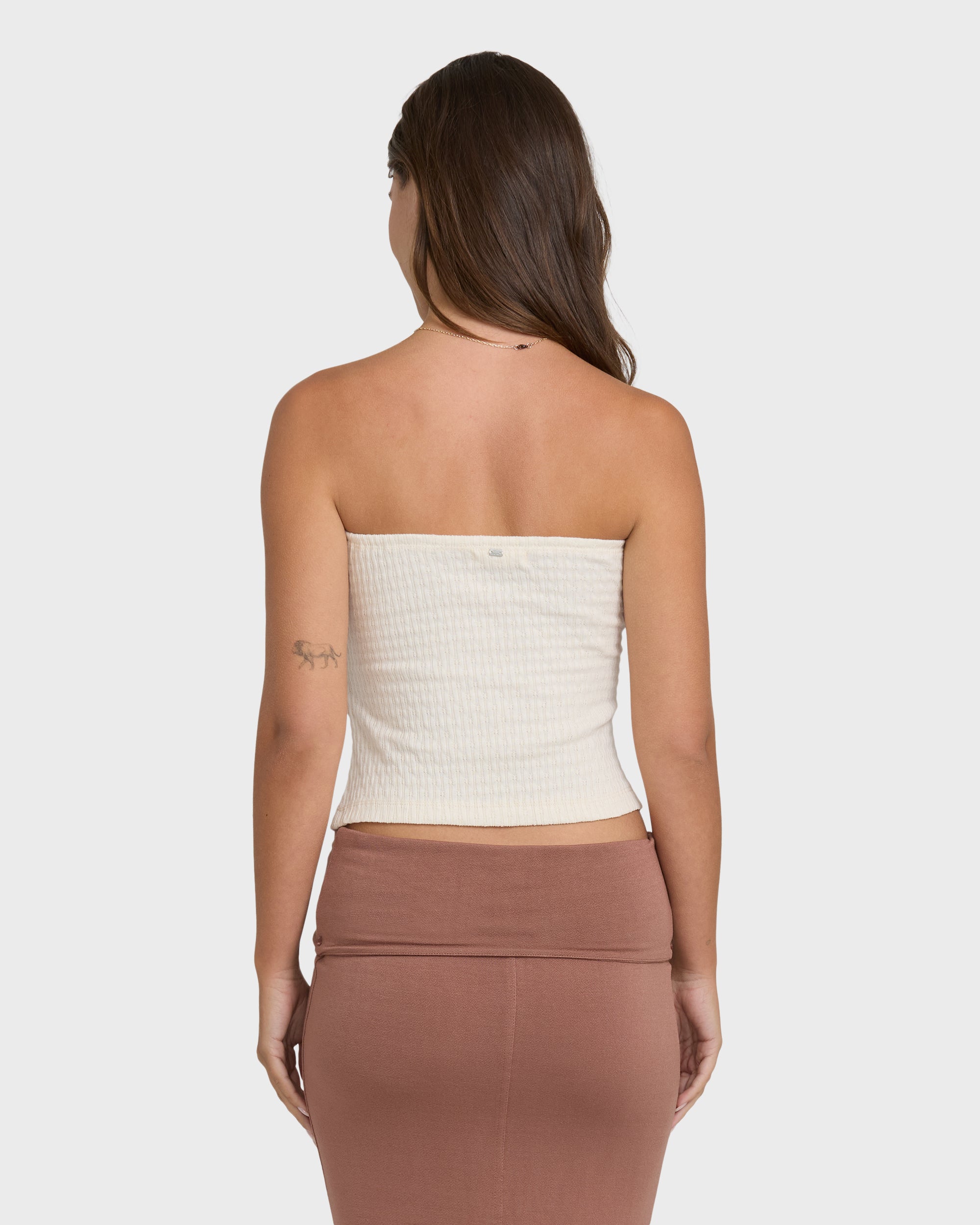 Sweet Coast Tube Top - White Cap - Image 2