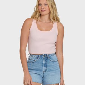 Rerun Tank Top - Rosewater