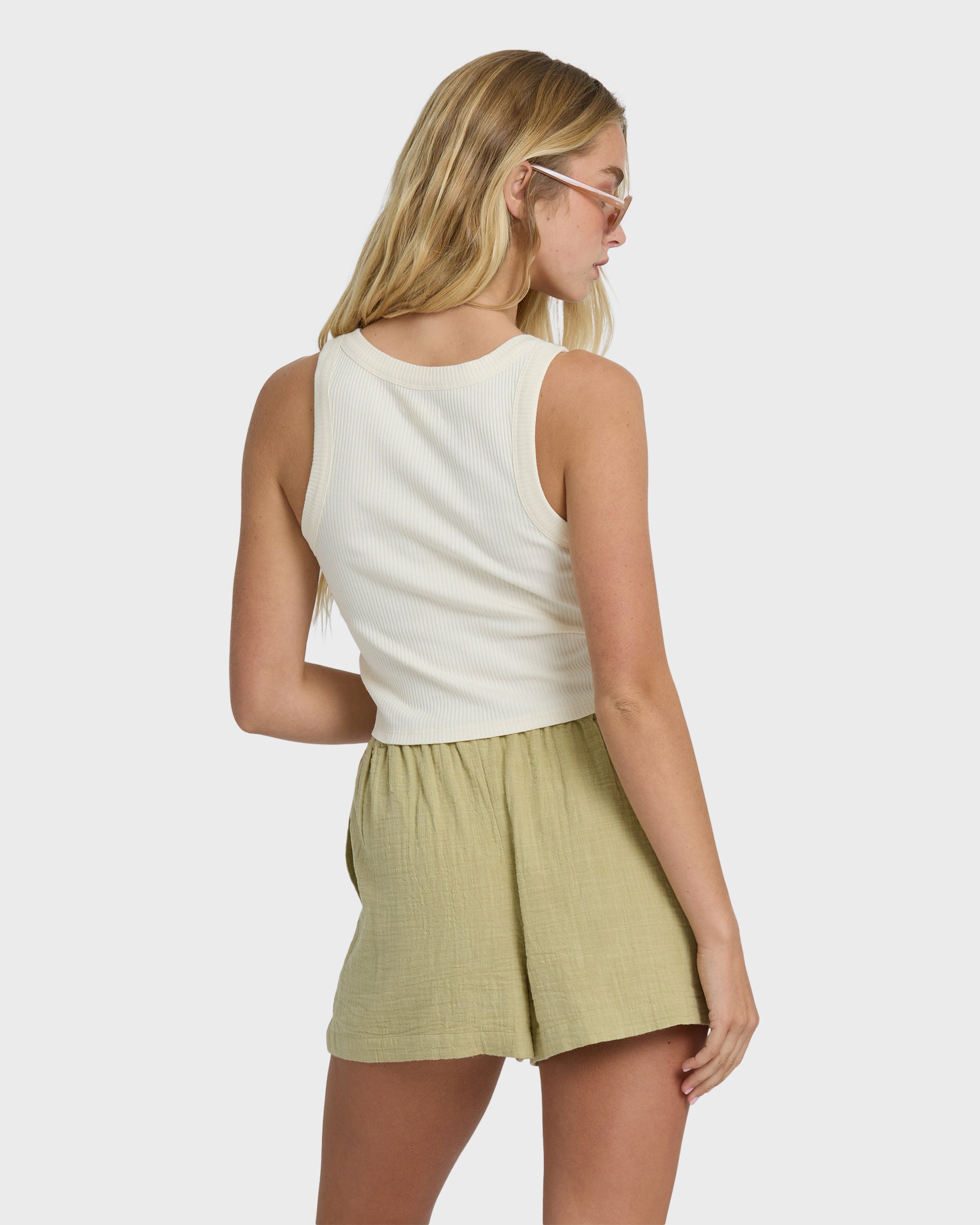 Rerun Tank Top - White Cap - Image 5