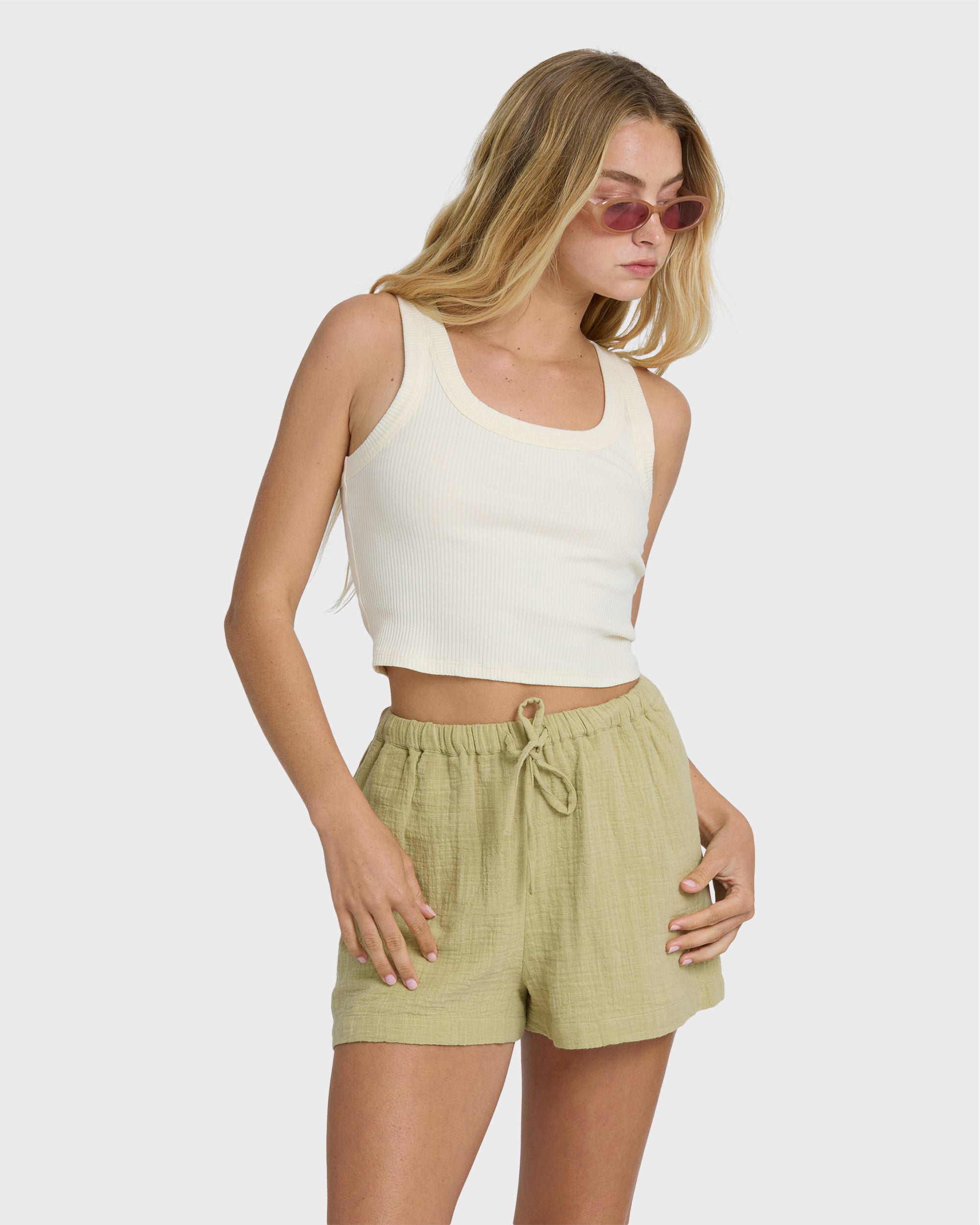 Rerun Tank Top - White Cap - Image 3