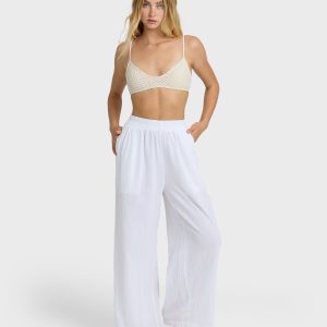Follow Me Pants - Salt Crystal