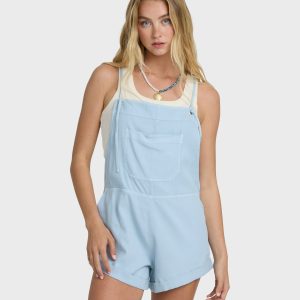 Wild Pursuit Solid Overalls - Washed Chambray