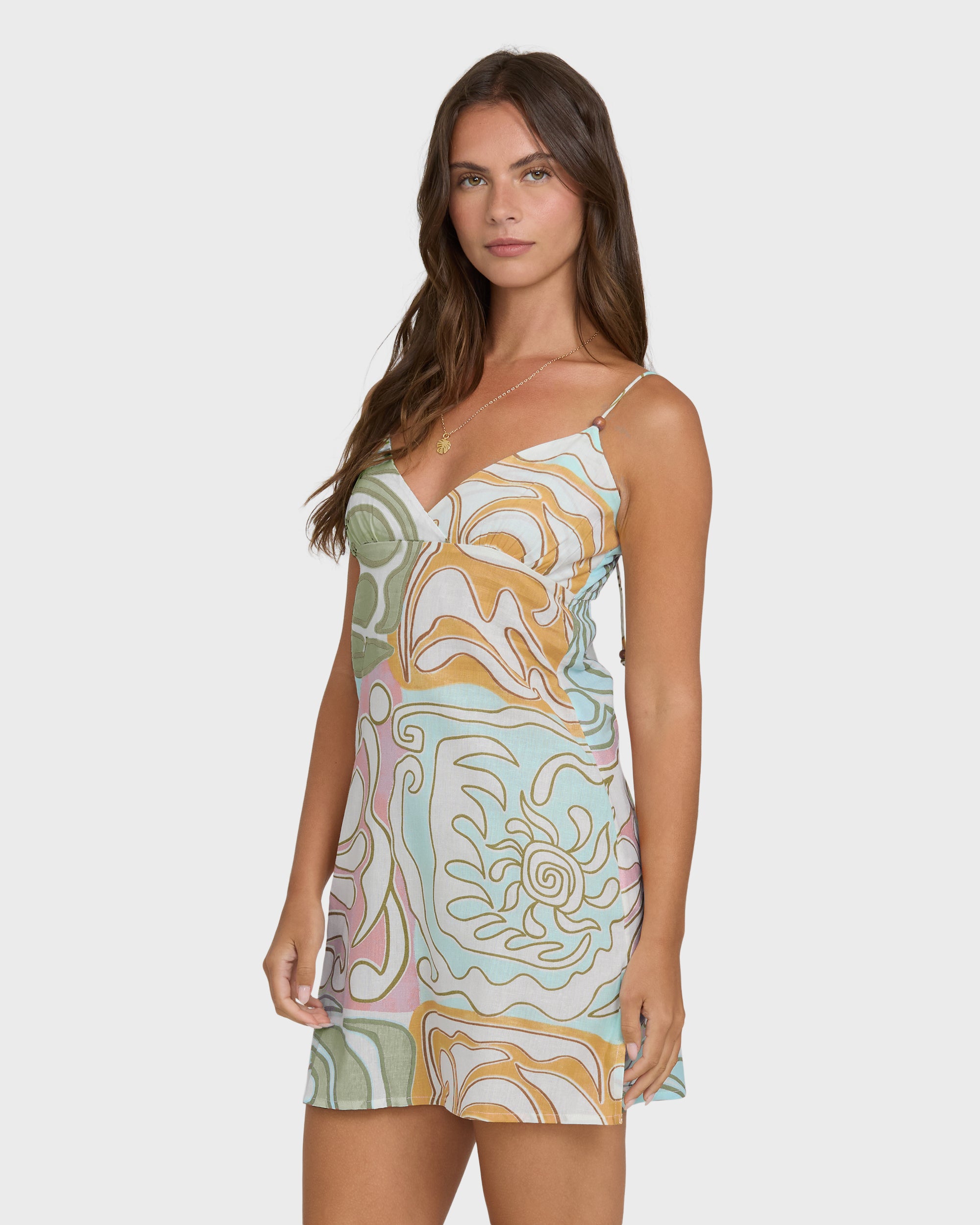So Free Mini Dress - Clearwater - Image 2