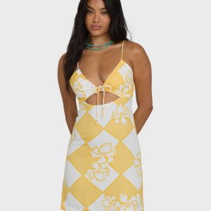 Love Life Mini Dress - Soft Yellow
