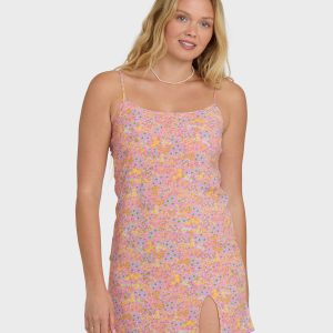 Tidal Crush Mini Dress - Party Pink
