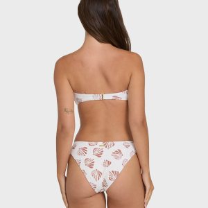 Sandy Shells Bondi Bikini Bottoms - Salt Crystal