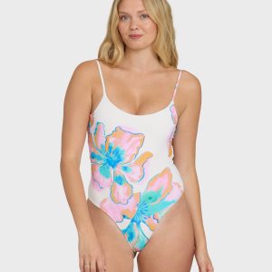 Sweet Escape Sloane One Piece Swimsuit - Salt Crystal