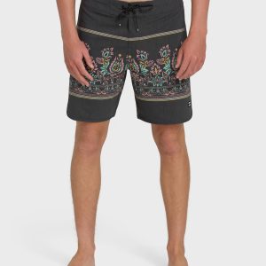 73 Pro 18 Boardshorts - Black
